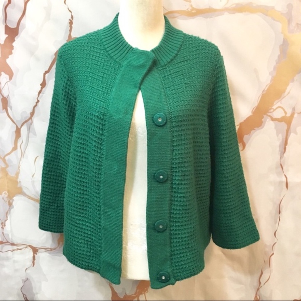 Chico’s Wool Versatile Push Button Cardigan - image 3